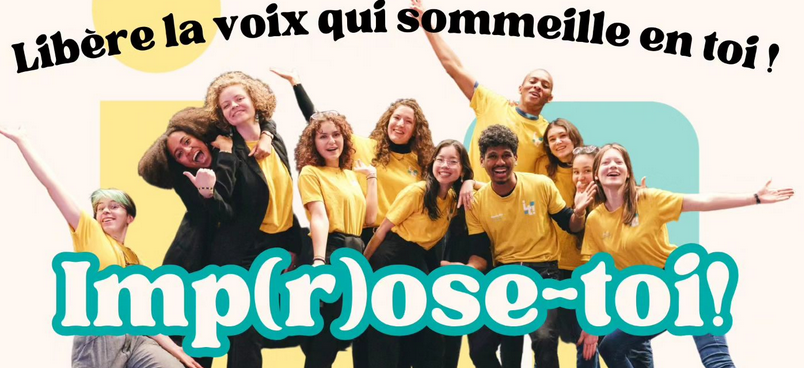 La communauté et l'équipe Improse-Toi!